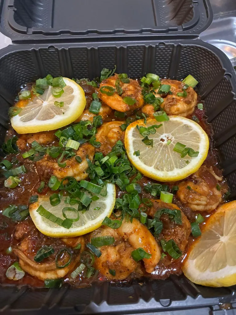 BBQ Shrimp at Bourbon Street Sweet & Savory, Asian Fusion Restaurant in Yucaipa